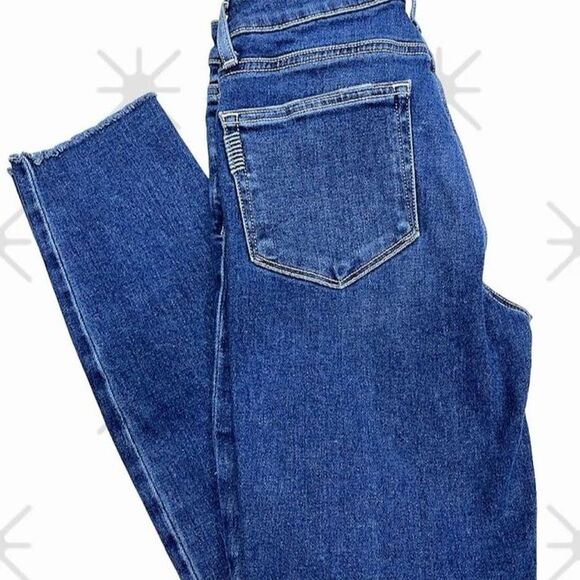 Paige Anthropologie Verdugo Ankle Skinny Raw Hem Jeans Size 27 - Picture 4 of 14